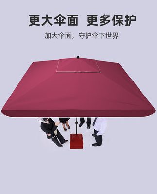 Ô lớn ô che nắng ô ngoài trời gian hàng chống gió ô vuông chống nắng ô dù sân lớn ô dù ô lớn ô dù thương mại ô dù chống nắng