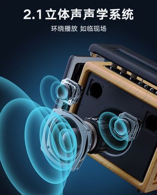 [Quà tặng ngày của mẹ] Elvis Audio Mate4 Di động Bluetooth không dây tại nhà Loa văn phòng Máy tính để bàn Loa siêu trầm Máy nghe nhạc ngoài trời thông minh không thấm nước Quà tặng Chất lượng âm thanh cao