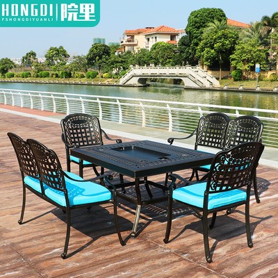 Bàn ghế nhôm đúc ngoài trời bàn ghế nướng sân vườn bàn ghế sân vườn cao cấp bàn ghế ban công nhôm đúc điện bàn ghế nướng sân vườn