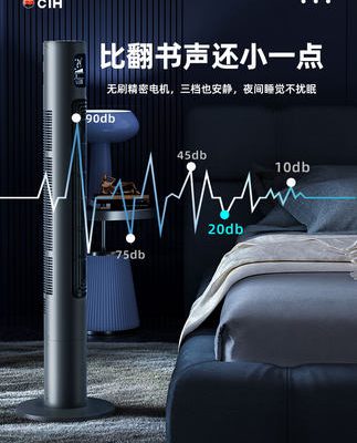 Quạt tháp yên tĩnh CIH của Đức quạt điện không cánh quạt điện từ trần đến sàn nhà để bàn phòng ngủ thẳng đứng âm thanh ánh sáng quạt điện siêu chu kỳ