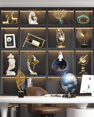 Ánh sáng hiện đại trang trí sang trọng tủ rượu cao cấp phòng khách văn phòng tủ trưng bày tủ sách tủ tivi trang trí nhà thủ công