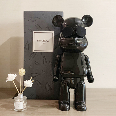 Net gấu đỏ bạo lực âm thanh bluetooth kết nối với máy tính trang trí phòng khách loa siêu trầm loa bạn trai món quà sinh nhật thiết thực