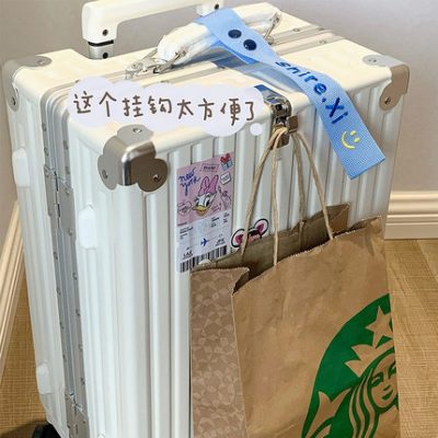 Hộp đựng hành lý giá trị cao Ames khung nhôm đa năng 20 hộp mật khẩu lên máy bay vali mới 24 inch