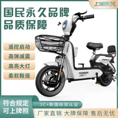 Xe điện tiêu chuẩn quốc gia mới vĩnh viễn Xe chạy pin 48v mới Xe đạp điện nhỏ nhẹ hai bánh pin lithium cho nam và nữ