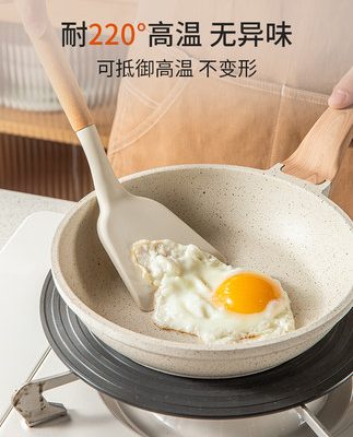 Cà rốt thìa silicone thìa chiên gia dụng chảo chống dính chảo nấu ăn đặc biệt thìa silicone không làm tổn thương nồi đồ dùng nhà bếp cấp thực phẩm