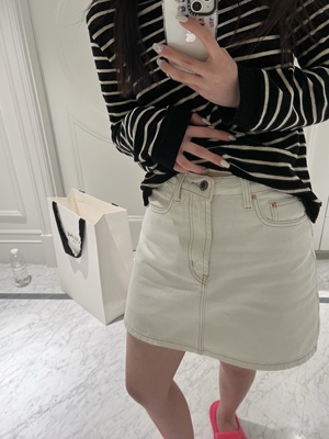 Váy denim, chân váy, váy ngắn chữ A nữ cực chất của Xzz charml (mang theo quần an toàn của riêng bạn)