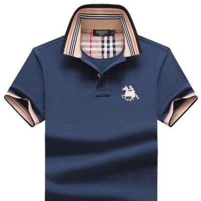 Paul áo thun ngắn tay nam ve áo rời áo thun cotton màu trung niên xu hướng kinh doanh áo thun nam cỡ lớn