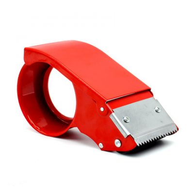 Máy dán kim loại mạnh mẽ máy cắt băng trong suốt công cụ sắt đóng gói hiện vật 6 cm lớn bằng tay băng rộng 4,8 cm máy băng nhỏ dán giấy niêm phong keo niêm phong hộp máy đóng gói đai