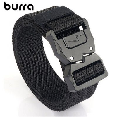 Nam giới Nylon bện Thắt lưng thể thao ngoài trời Thắt lưng khô nhanh Thắt lưng thường Khóa bảo hộ lao động chiến thuật Thắt lưng vải