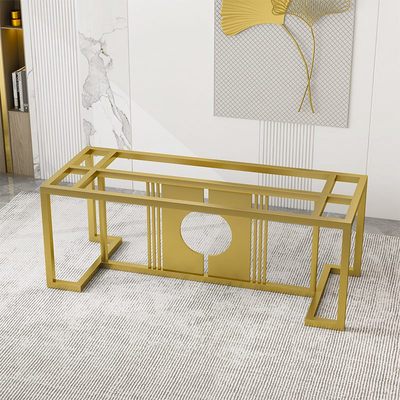 Bàn thép không gỉ chân bàn đá phiến đá cẩm thạch khung bàn ăn chân bàn sắt rèn tùy chỉnh ánh sáng sang trọng bàn cà phê bàn trà khung bàn kim loại