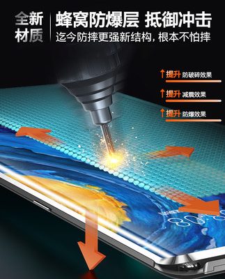 Phù hợp với Huawei Mate40pro vỏ điện thoại mate40e kính mới chính thức vỏ chính thức điện thoại di động mate40pro chống rơi vỏ điện thoại di động mate40pro trong suốt por + vỏ chính hãng nữ