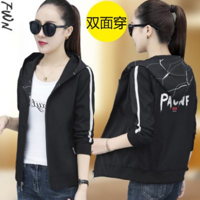 Áo khoác của phụ nữ mùa xuân và mùa thu của phụ nữ ngắn tất cả các trận đấu lỏng lẻo 2021 áo khoác đồng phục bóng chày mới áo khoác thể thao của phụ nữ