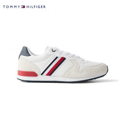 TOMMY HILFIGER nam giới 2021 mùa xuân mới nhiều màu khâu ren-up giày thường FM0FM03470