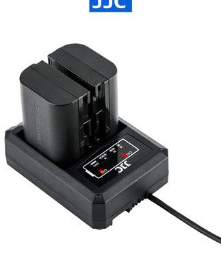 JJC phù hợp với pin máy ảnh Canon Bộ sạc LP-E6N SLR R5C R R5 R6 5D4 5D2 80D 5D3 6D2 70d 5DSR 7D2 90D kỹ thuật số 2 thế hệ dự phòng