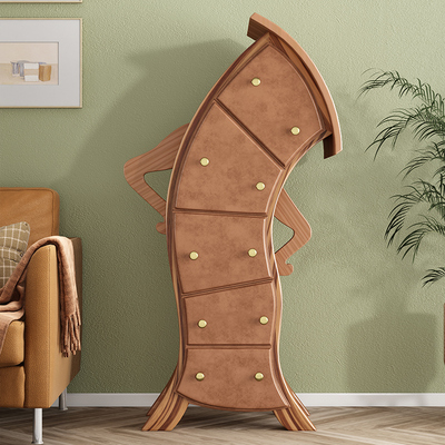 Đồng quê châu Mỹ tủ ngăn kéo gỗ rắn phòng ngủ cổ điển lưu trữ tủ lưu trữ phòng khách trang trí hiện đại ánh sáng sang trọng tủ có ngăn kéo đồ nội thất