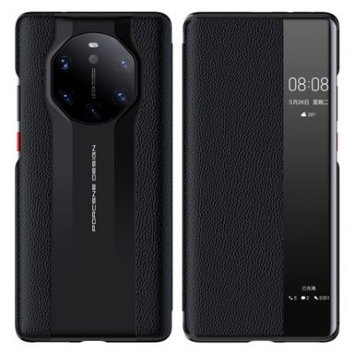Thích hợp cho Huawei Mate40rs Vỏ điện thoại di động Porsche nắp gập Rs phiên bản giới hạn mete40 bao gồm tất cả các phiên bản cao cấp mt40 của bộ sưu tập cao cấp 5g mới bao da bảo vệ chống rơi cho cửa sổ thông minh m40