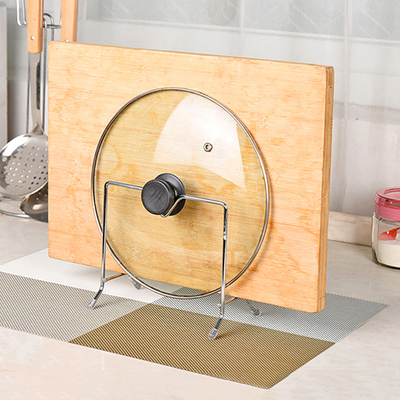 Thớt inox giá để thớt giá úp nồi kệ để thớt giá để đồ dùng nhà bếp cửa hàng bách hóa nhỏ