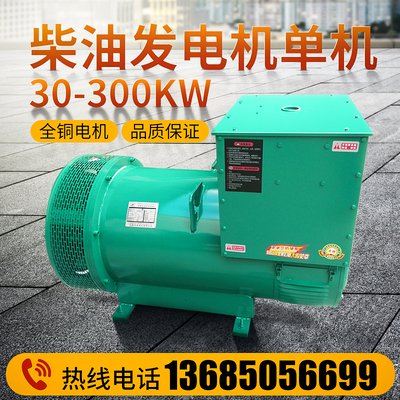 Máy phát điện diesel không chổi than 20/24/30/50/100/200/300 kw kilowatt 380v 220v bóng điện