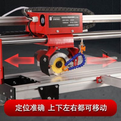 Công cụ cắt gạch lát đá cẩm thạch tấm đá cắt vát góc khía rãnh mài dao đẩy điện máy tính để bàn tự động