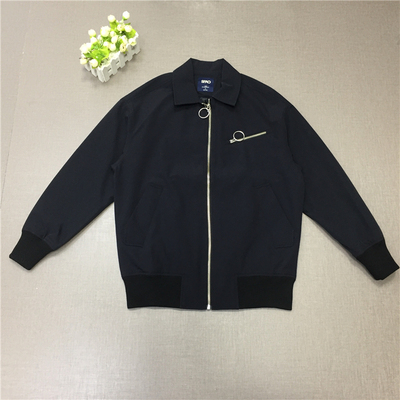 Tệp đính kèm của SP loạt chính hãng SPJJ722S63 mới cho phụ nữ áo khoác dây kéo dài tay đơn giản