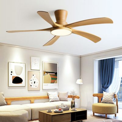 Xiaoai Nordic phòng ngủ thông minh quạt trần đèn phòng ăn phòng khách quạt trần đèn hộ gia đình đơn giản biến tần quạt đèn chùm