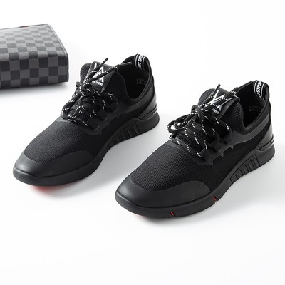 Haie tủ quần áo nam giới tôn tạo! Mùa xuân mới thời trang không trơn trượt giày thể thao dệt thoi thoáng khí giày giản dị cắt nhãn