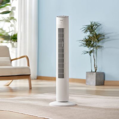 Quạt tháp Midea quạt tháp nhà tiết kiệm năng lượng quạt điện quạt điện âm thanh ánh sáng phòng ngủ ký túc xá quạt không cánh quạt điện 09MA