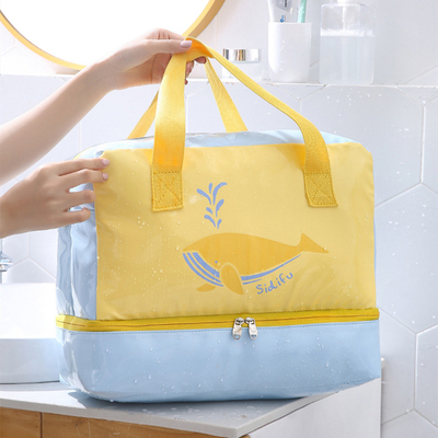 Túi du lịch trường đại học phòng tắm túi tắm mẫu giáo thay quần áo túi bộ đồ giường đặc biệt túi bé lớn