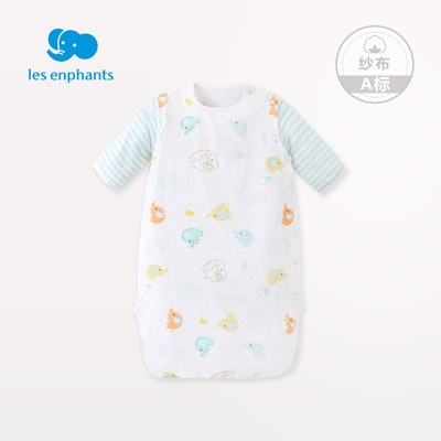 Phòng nằm giường bé trai và bé gái gạc váy ngủ túi ngủ mỏng mùa hè túi ngủ cho bé điều hòa không khí chống đá túi ngủ mới