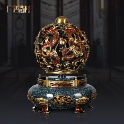 Quà tặng khai trương đồng chạy trang trí tân gia hiên phòng khách Cửu Long ngô đồng tân gia trang trí nhà