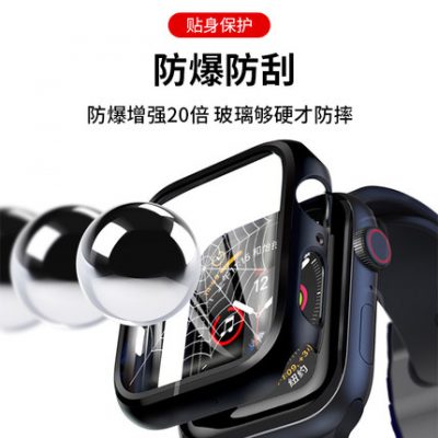 Holy Platinum thích hợp cho applewatch7 dán film cường lực trọn gói iwatch6 / 5/4/3 film bảo vệ toàn màn hình hydrogel se thay mặt kính Apple watch watchse screen s7 film series6 nắp vỏ