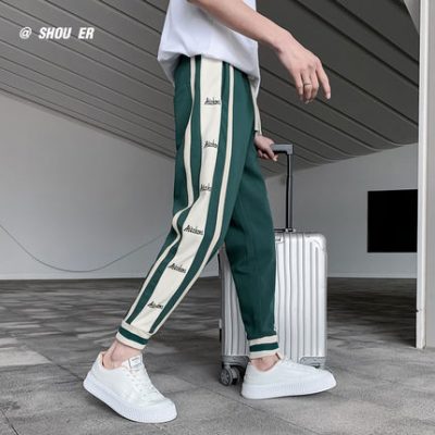 Quần tất mỏng mùa hè, quần thể thao nam phiên bản hàn quốc, quần nam thời thượng, quần thể thao hàng hiệu mới sành điệu, quần âu nam, quần chín điểm