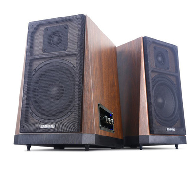 Giá sách HiFi chủ động của Ý gây sốt âm thanh độ trung thực cao Loa vi tính bằng gỗ Bluetooth 2.0 Loa siêu trầm