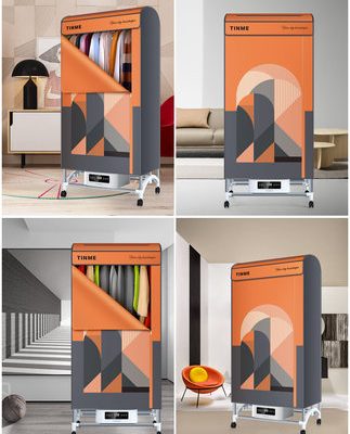 Máy sấy TINME của Đức máy sấy quần áo gia đình sấy nhanh máy sấy nhỏ quần áo nướng vòm khử trùng tủ quần áo máy sấy quần áo
