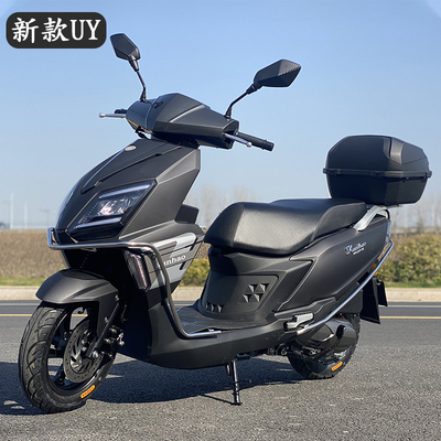 Xe mô tô động cơ UY125CC mới Xe máy chạy bằng nhiên liệu National IV EFI Xe có sự hỗ trợ của UU có thể được cấp phép