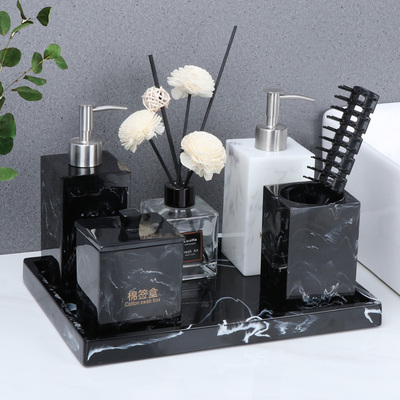 Bắc Âu ánh sáng sang trọng phòng tắm thiết lập phòng tắm cung cấp nhà vệ sinh bồn rửa trang trí nội thất nhà hiện đại