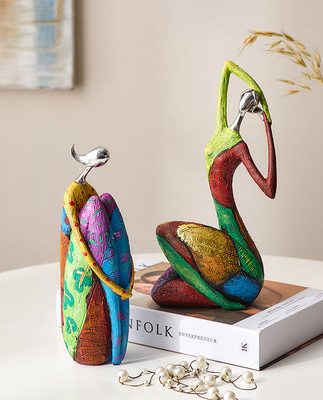 Bắc Âu nghệ thuật trừu tượng trang trí ánh sáng sang trọng nhà phòng khách hiên nhà tủ rượu trang trí văn phòng sáng tạo trang trí máy tính để bàn