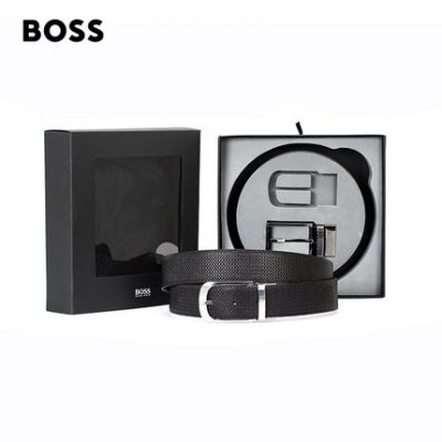 Hộp quà thắt lưng thắt lưng da nam công sở HUGO BOSS Hugo Boss
