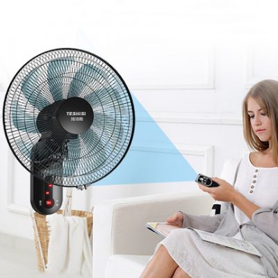 Quạt treo tường quạt điện gia dụng câm tường máy tính để bàn công nghiệp lắc đầu quạt điện điều khiển từ xa nhà hàng ký túc xá
