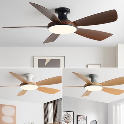 Đèn quạt trần 56 inch 2022 mới phòng ăn phòng khách quạt trần đèn hộ gia đình tất cả trong một đèn chùm với quạt điện đèn quạt trần