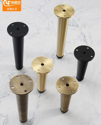 Chân tủ phòng tắm bằng đồng toàn bộ chân đỡ chân tủ có thể điều chỉnh đồ nội thất chân kim loại bàn cà phê ghế sofa cao cấp tủ TV chân tủ