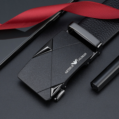 Thắt lưng nam chính hãng Armani da khóa tự động lớp đầu da bò hộp quà thắt lưng sang trọng kinh doanh giản dị