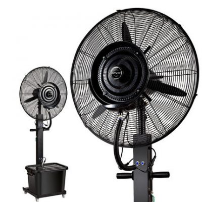 Jingfangyuan quạt phun công nghiệp phun sương nước làm mát phun sương làm mát nước làm mát công suất cao quạt sàn mạnh mẽ ngoài trời thương mại