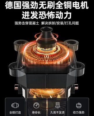 Máy khoan cầm tay súng lục máy khoan điện tác động lần lượt công cụ gia đình Máy khoan vặn vít dùng điện Daquan máy khoan pin lithium có thể sạc lại máy khoan cầm tay