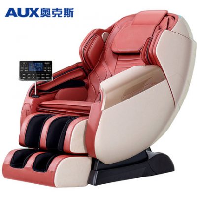 Ghế massage kích hoạt bằng giọng nói và bằng giọng nói Oaks T200 tại nhà toàn thân đốt sống cổ hoàn toàn tự động không gian sang trọng dạng viên nang kép SL rail