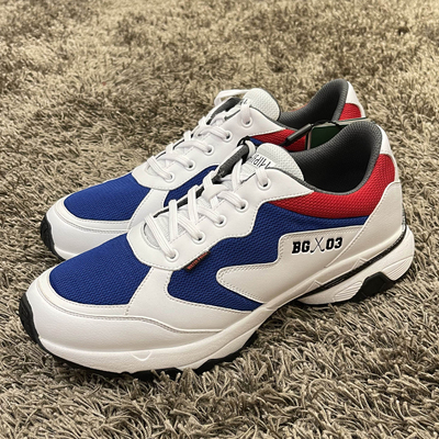 Biyin Lefen nam chính hãng quầy hàng mùa hè sản phẩm mới tăng chiều cao đáy dày thoáng khí giày trắng giày thường giày chơi gôn