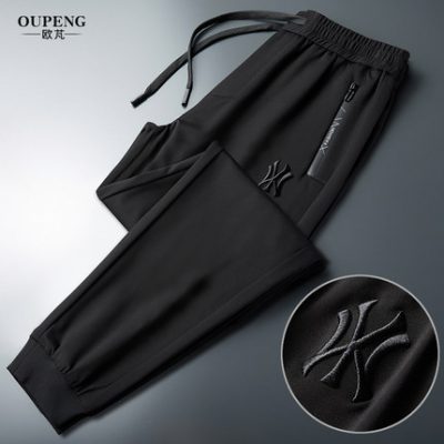 Quần tây nam sang trọng nhẹ mùa hè quần thể thao mỏng xu hướng châu Âu quần legging xếp nếp quần thể thao quần âu quần nam