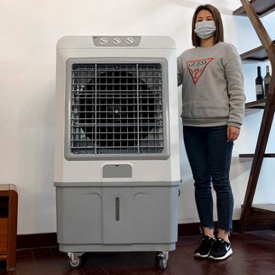 Jinzheng Máy làm mát không khí công nghiệp Siêu gió Quạt điều hòa không khí thương mại Quạt làm lạnh Nhà máy điện cao Quạt làm mát nước lớn