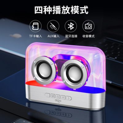 Patriot T96 Loa Bluetooth Máy tính để bàn Máy tính gia đình Di động Điện thoại Di động Loa siêu trầm LED Kính chiếu sáng Âm thanh