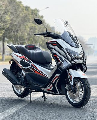 Mengshi 150cc mô tô du lịch sử dụng nhiên liệu lớn Yamaha NMAX phong cách National IV EFI có thể được cấp phép